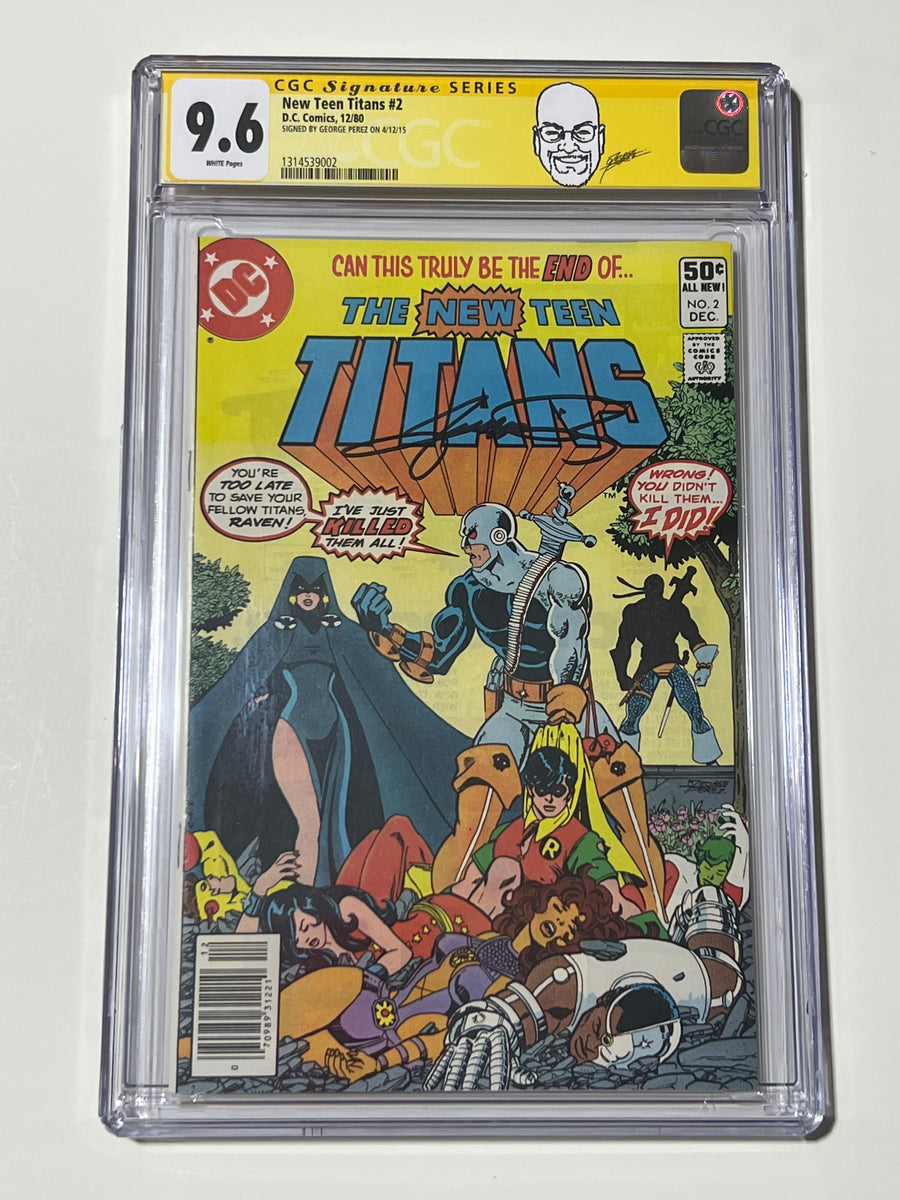 New Teen top Titans Annual #2 - KEY 1ST APPEARANCE OF VIGILANTE CGC 9.6