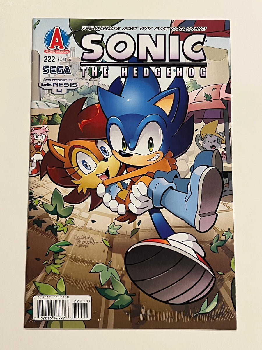 Today's Comic> Sonic the Hedgehog #222