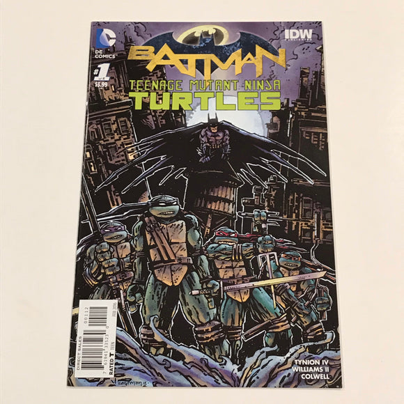 Batman Teenage Mutant Ninja Turtles 1 1:50 Eastman variant - DC Comics