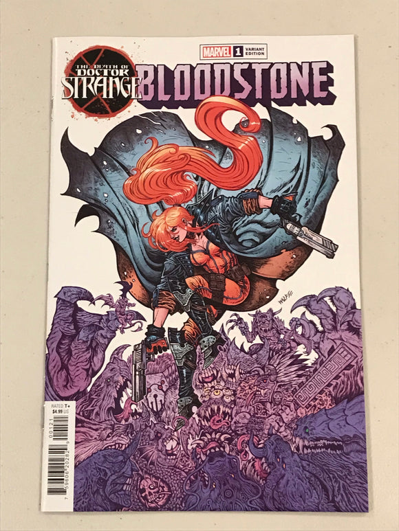 Death of Doctor Strange: Bloodstone 1 - Maria Wolf variant - Marvel Comics