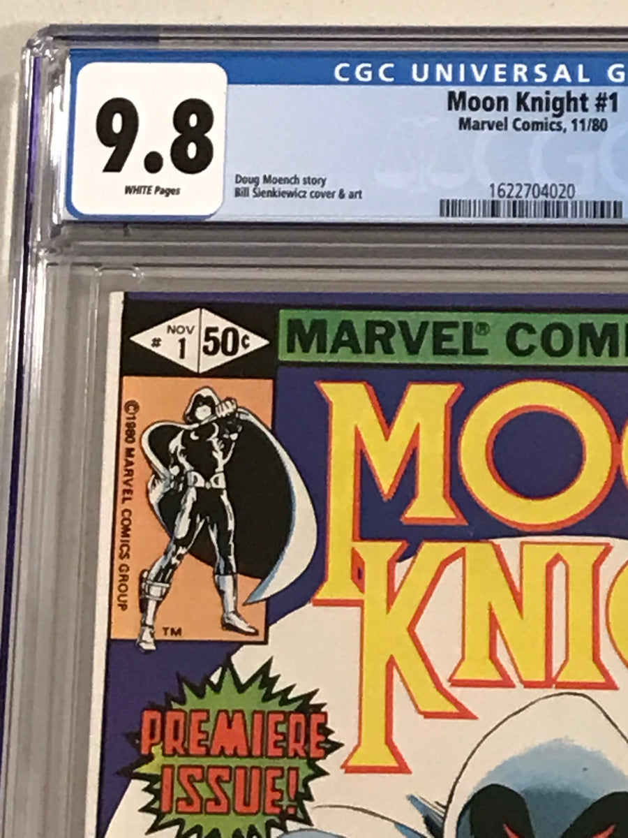 Moon Knight #1 CGC 8.5 White Pages buy Marvel Comics 1980 Newsstand Unpressed