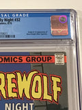 Werewolf By Night 32 CGC 6.5 - 1st Moon Knight (Marc Spector) - Marvel Comics