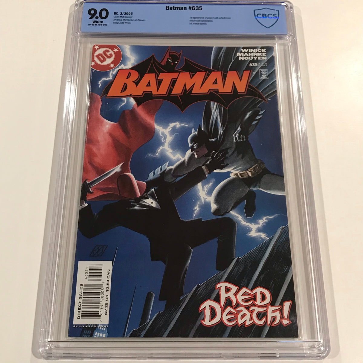 Batman #635 アメコミ リーフ Batman 635 CGC SS 9.6 1st Jason Todd as Red Hood Newsstand 2/05 | eBay