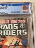 Transformers 1 CGC 8.5 - Marvel Comics