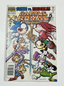 Sonic Vs. Knuckles Battle Royal 1 Newsstand - Archie Comics