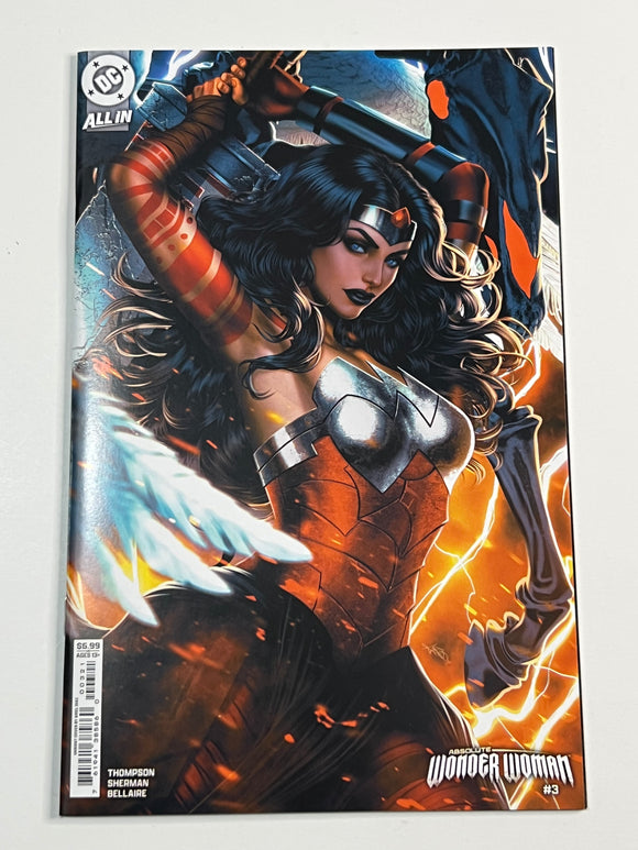 Absolute Wonder Woman #3 Ariel Diaz Card Stock 1st App Tetracide NM