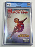 Invincible Iron Man #1 CGC 9.8 2017