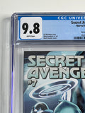 Secret Avengers #7 1:15 Mark Brooks Tron Variant CGC 9.8 2011