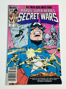 Marvel Super Heroes Secret Wars 7 - 1st Julia Carpenter Spider-Woman