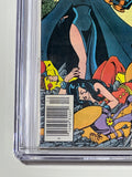 New Teen Titans 2 CGC SS 9.6 - Signed by George Perez - 1st Deathstroke