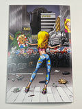 Cherry Poptart #24 Pepoy Space variant Double Signed by Pepoy & Welz NM