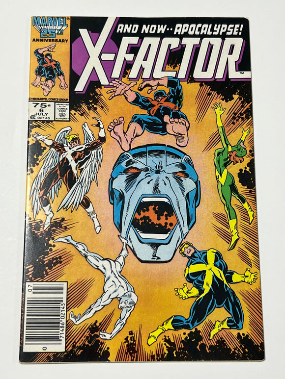 X-Factor 6 - 1st Apocalypse (full) Newsstand