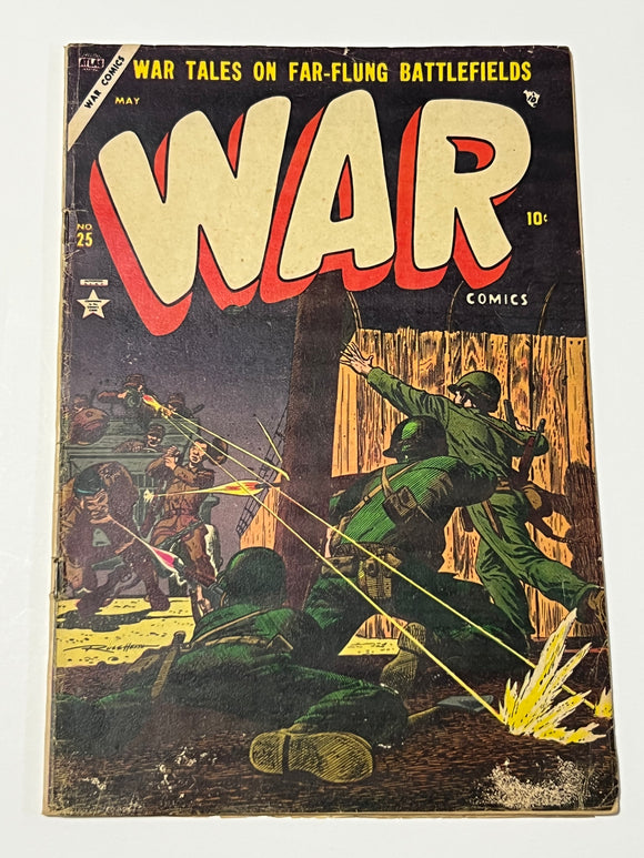 War Comics 25 - Atlas Comics - 1954