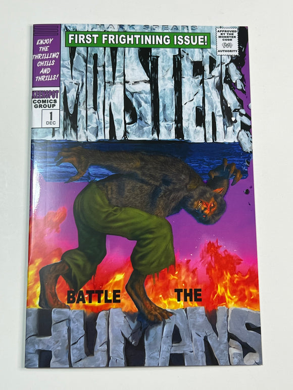 Mark Spears Monsters 1 3rd print - Limited to 250 copies