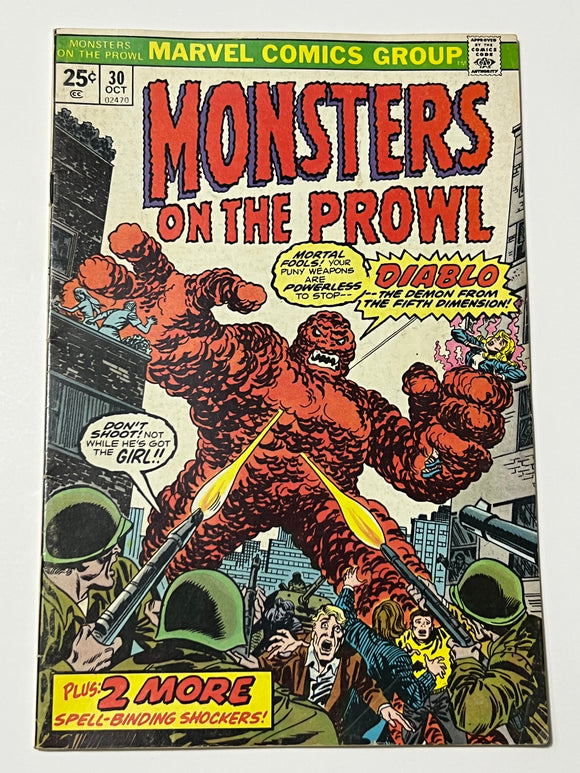 Monsters on the Prowl 30 - Final Issue