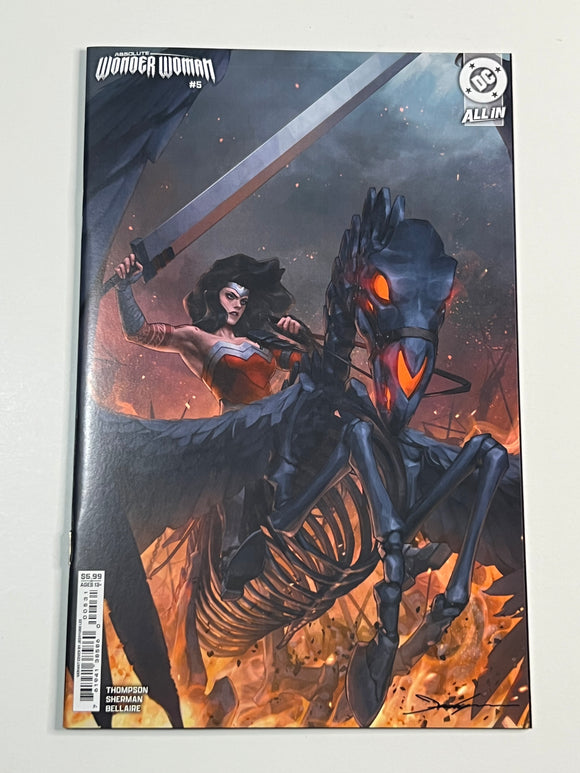 Absolute Wonder Woman #5 Jeehyung Lee Card Stock NM