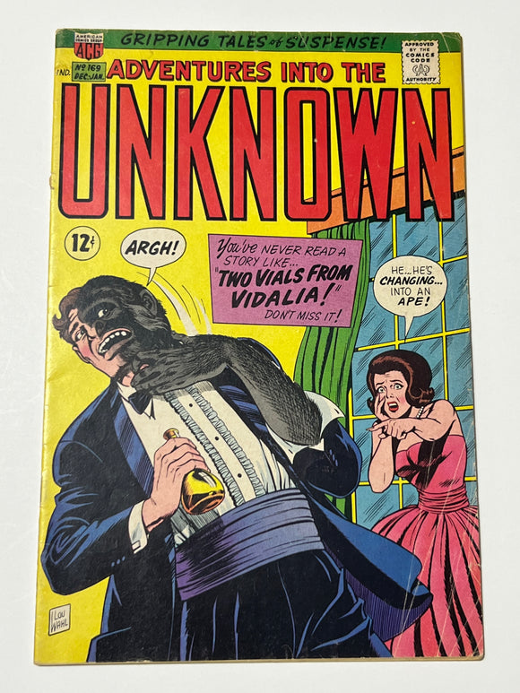 Adventures Into the Unknown 169 - Jan 1967