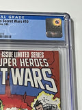 Marvel Super Heroes Secret Wars 10 CGC 9.8