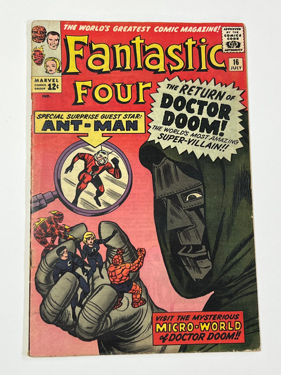 Fantastic Four 16 - 4th appearance of Dr. Doom