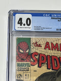 Amazing Spider-Man 41 CGC 4.0 - 1st Rhino