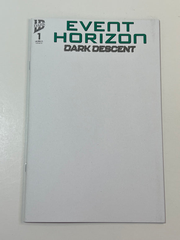 Event Horizon Dark Descent 1 Cover D Blank NM