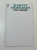Event Horizon Dark Descent 1 Cover D Blank NM