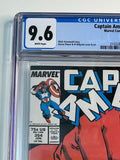 Captain America 354 CGC 9.6 - John Walker becomes U.S. Agent - Thunderbolts movie!! Cracked case