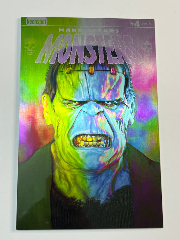 Mark Spears Monsters 4 cover G Metal - limited to 995 copies