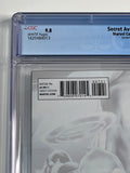 Secret Avengers #7 1:15 Mark Brooks Tron Variant CGC 9.8 2011
