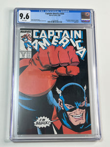 Captain America 354 CGC 9.6 - John Walker becomes U.S. Agent - Thunderbolts movie!!