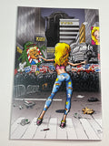 Cherry Poptart #24 Pepoy Space variant Double Signed by Pepoy & Welz NM