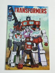 Transformers (2023) 1 cover B Johnson variant - Skybound/Image Comics - NM