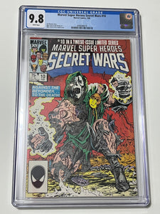 Marvel Super Heroes Secret Wars 10 CGC 9.8