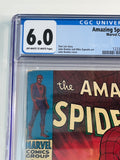 Amazing Spider-Man 50 CGC 6.0 - 1st Kingpin