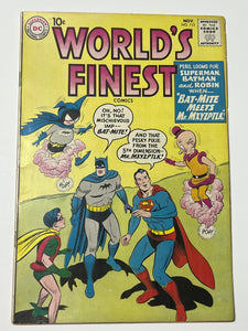 World's Finest 113 - 1st Bat-Mite & Mxyzptlk team-up