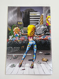 Cherry Poptart #24 Pepoy Space variant Double Signed by Pepoy & Welz NM