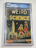 Weird Science #7 CGC 3.5 Superior Comics 1951!!