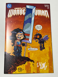 Absolute Wonder Woman 1 Signed Young exclusive with COA