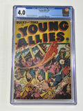 Young Allies 10 CGC 4.0 - Schomburg cover - Dec 1943