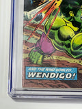 Incredible Hulk 180 CGC 7.0 - 1st Cameo Wolverine