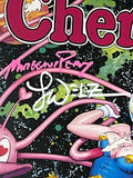 Cherry Poptart #24 Pepoy Space variant Double Signed by Pepoy & Welz NM
