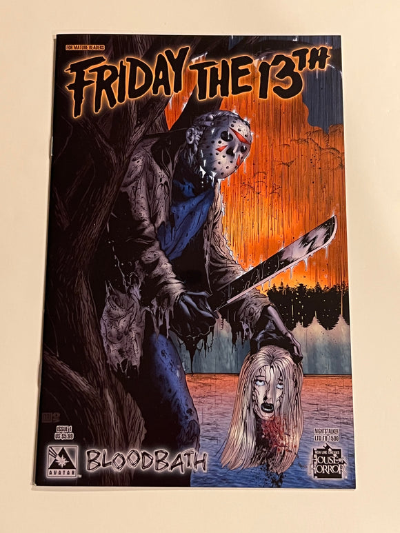 Friday the 13th: Bloodbath 1 Nightstalker variant 1500 print run