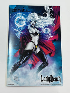 Lady Death Malevolent Decimation 1 McFarlane Edition #1800/4000 Signed by Pulido