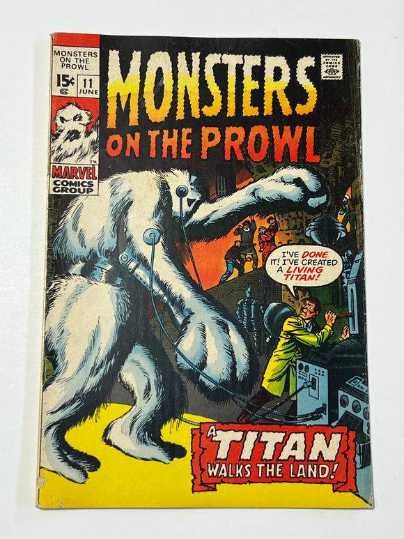 Monsters on the Prowl 11 - Jun 1971