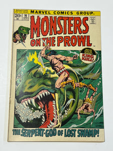 Monsters on the Prowl 16 - Apr 1972