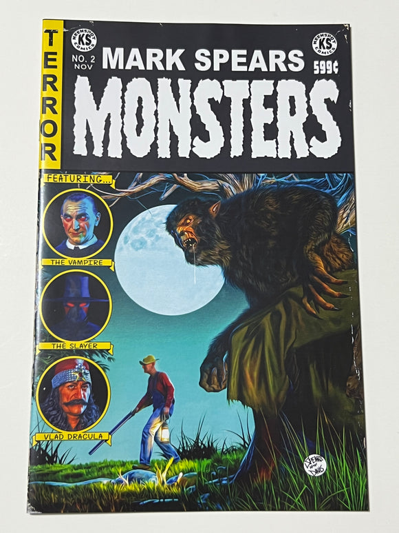 Mark Spears Monsters 2 Cover D EC Homage