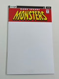 Mark Spears Monsters 1 blank sketch cover (Cover G) - Limited to 500 copies VF/NM