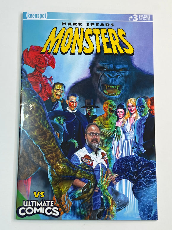 Mark Spears Monsters 3 cover L Ultimate Comics Exclusive NM - Limited to 300