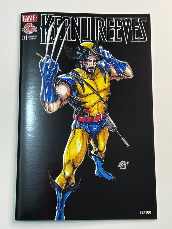 Fame: Keanu Reeves #1 J Scott Campbell Homage Trade Dress Limited To 100 Megacon Exclusive