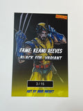 Fame: Keanu Reeves #1 J Scott Campbell Homage Black Foil Virgin Limited To 15 Megacon Exclusive